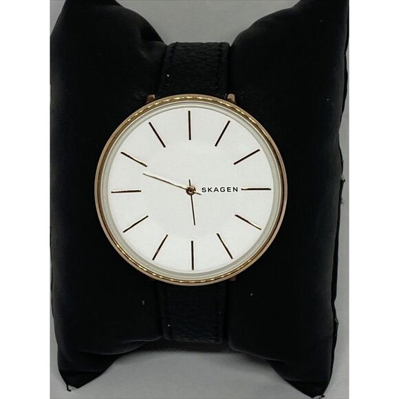 Skagen Karolina SKW2688 Women Black Leather Analog Dial Quartz Wrist Watch JK580 main image 10